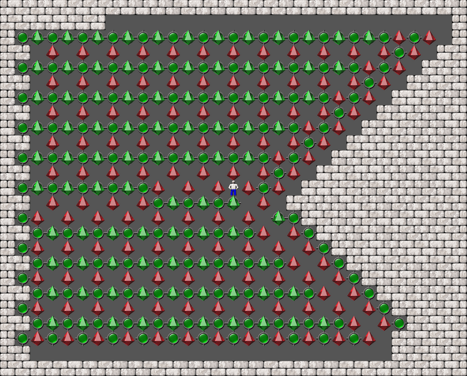 Сокобан Bugs509 collection уровень 191